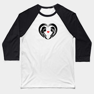 Love Grows Wild - Lesbian Love Spark Baseball T-Shirt